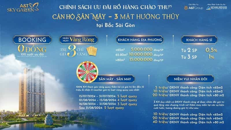 Chính sách dự án at sky garden thuận an