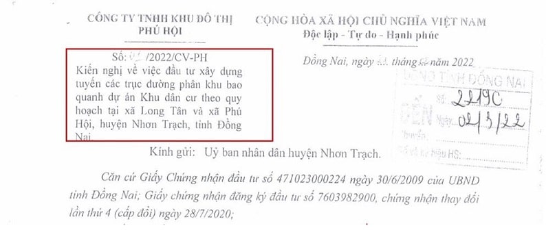 Phê duyệt chi tiết 1/500 cho dự án Mega City do UNND tỉnh Đồng Nai cáp 21/09/2020