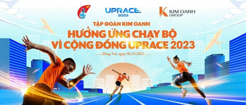 Kim Oanh Group tham gia chạy bộ vì Cộng Đồng UPRACE 2023