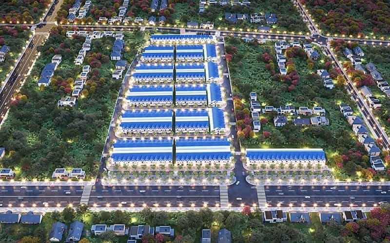 Mặt bằng tổng thể new land
