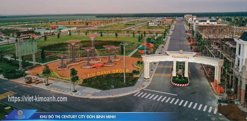 tiến độ dự án century city Long Thành