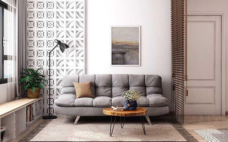 nội thất chung cư 42m2 phong cách hiện đại