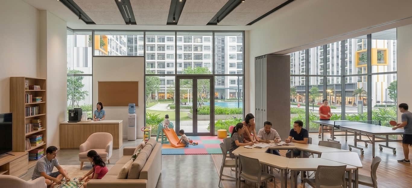 phòng sinh họat cộng đồng midtown