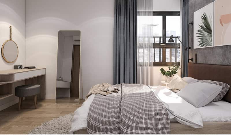Thiết kế nội thất căn hộ FLC Green Apartment