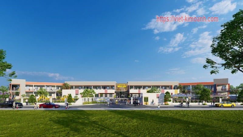 Phốii cảnh trường mần mon bình sơn