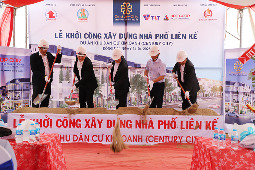 Khoi cong xay dung nha pho lien ke tai century city