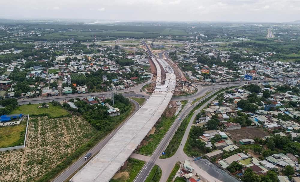 tiến độ cao tốc Bến Lức Long Thành